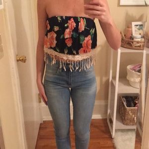 Fringe Crop Top